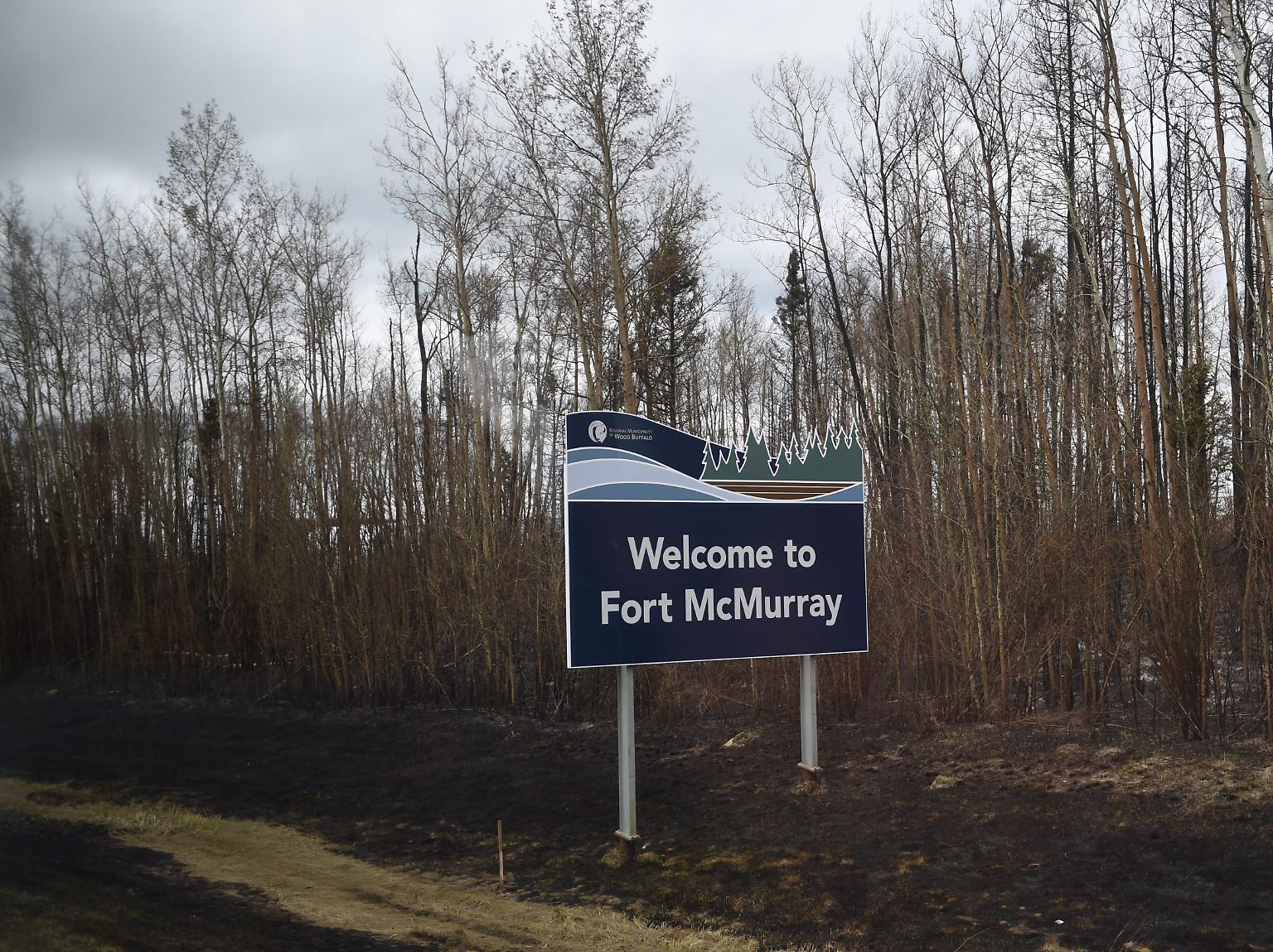 Etwa 80.000 Menschen leben in Fort McMurray. 