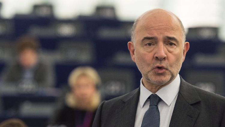 EU-Währungskommissar Pierre Moscovici glaubt, dass es schon im zweiten Halbjahr wieder ein positives Wachstum gibt.