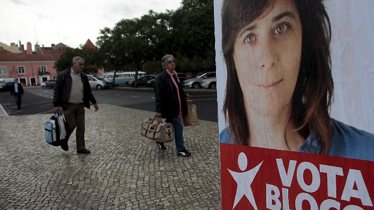 Catarina Martins: "In Portugal lebt heute ein Drittel der Kinder in Armut, mehr als die Hälfte der älteren Mitbürger haben unzureichende Ernährung."