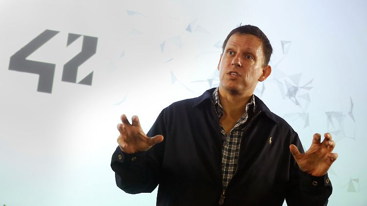 Peter Thiel unterstützt Donald Trump.