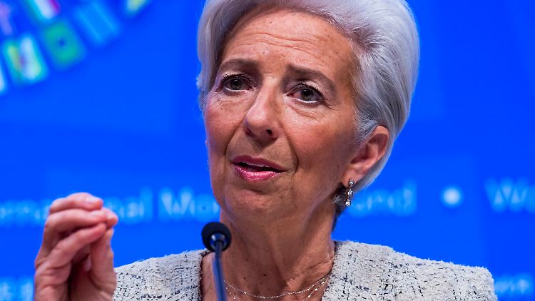 IWF-Chefin Christine Lagarde.