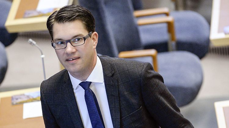 Jimmie Âkesson will eine wichtigere Rolle in der schwedischen Politik spielen.