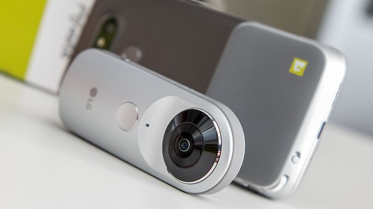 Die 360 Cam und Cam Plus - LG hat Hobbyfotografen im Visier. 
