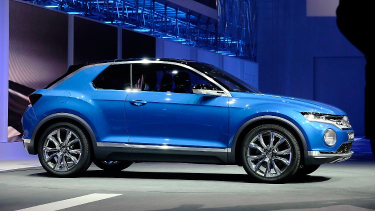 Bereits 2013 hatte die Studie T-Roc von VW ihre Premiere auf der Automesse in Detroit.