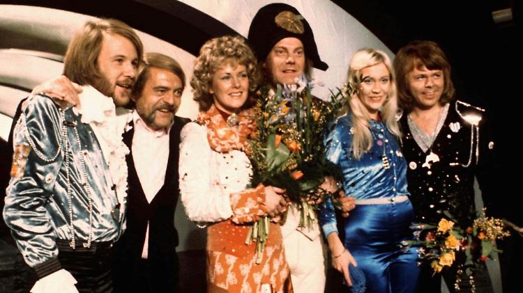 Weltkarriere nach dem Grand-Prix-Sieg: Abba.