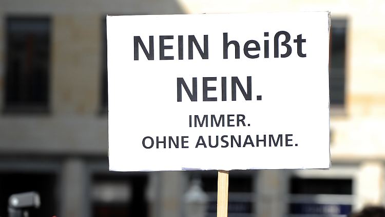 "Nein" reicht nun aus, um als Opfer seine Zustimmung zu verweigern. 