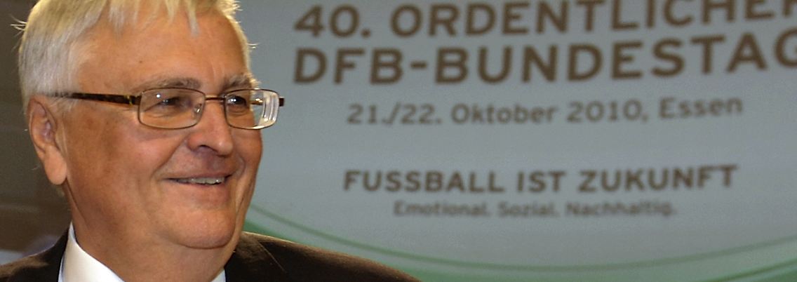 Er bleibt der Präsident: Theo Zwanziger.