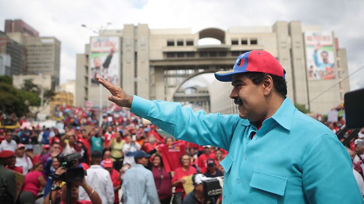 Präsident Maduro führt seinen Kampf um den "Sozialismus des 21. Jahrhunderts" fort.
