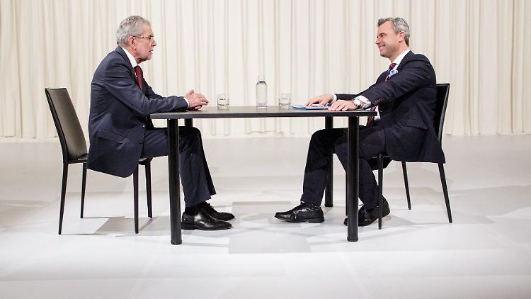 Alexander Van der Bellen und Norbert Hofer ergingen sich in Vorhaltungen und diskutierten kaum in der Sache.