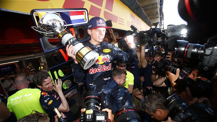 Im Rampenlicht: Max Verstappen.