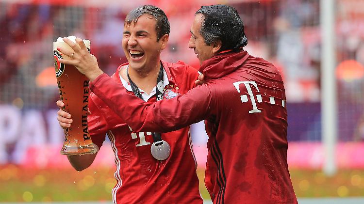 Eigentlich sieht er doch ganz fröhlich aus: Mario Götze.