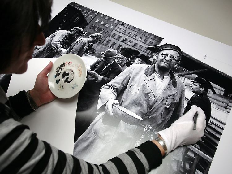 Foto des Schauspielers Erwin Geschonneck, das ihn in "Jakob der Lügner" (1974) zeigt. Der Streifen wurde als einziger DDR-Film für den Oscar nominiert.