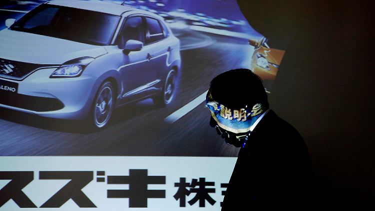 Die Suzuki-Aktie stürzte um elf Prozent ab.