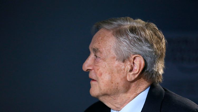 "Der Mann, der die Bank of England sprengte": George Soros.