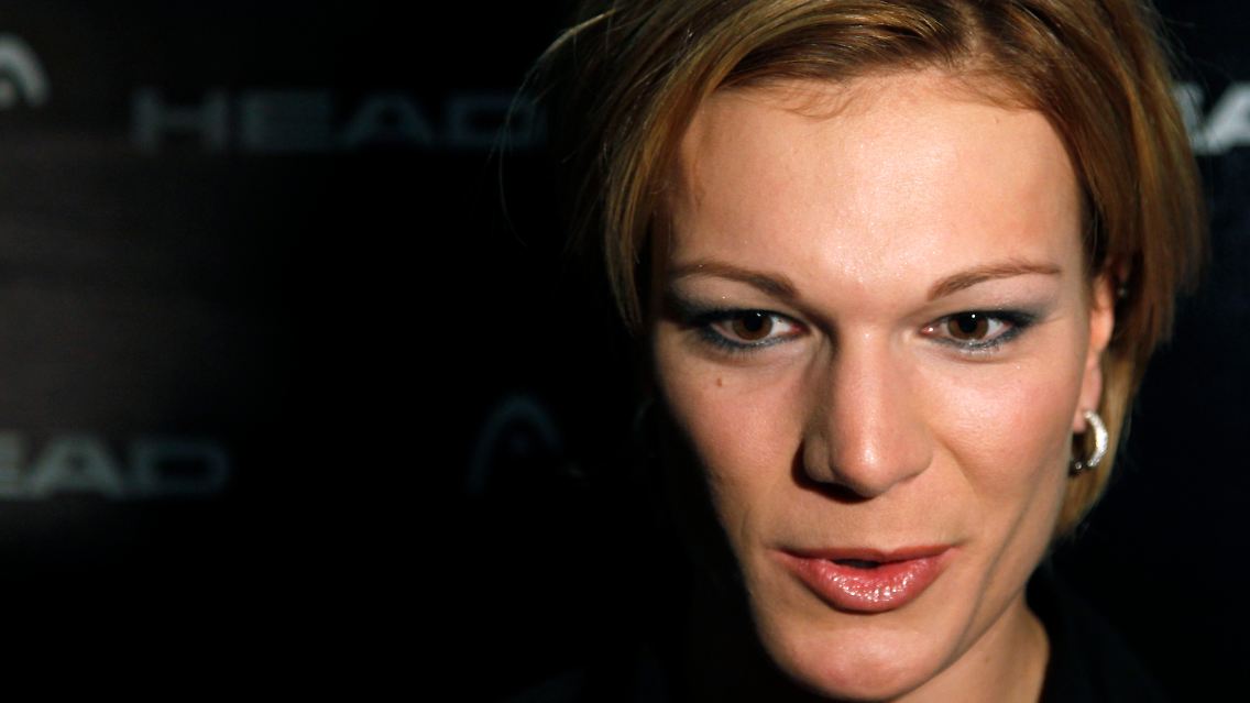 "Es ist schön, wenn die Konkurrenz aus den eigenen Reihen kommt": Maria Riesch.