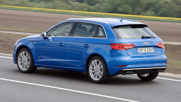 Außer Benzin- und Dieselmotoren sind auch Erdgas- und Hybrid-Antriebe für den Audi A3 verfügbar.