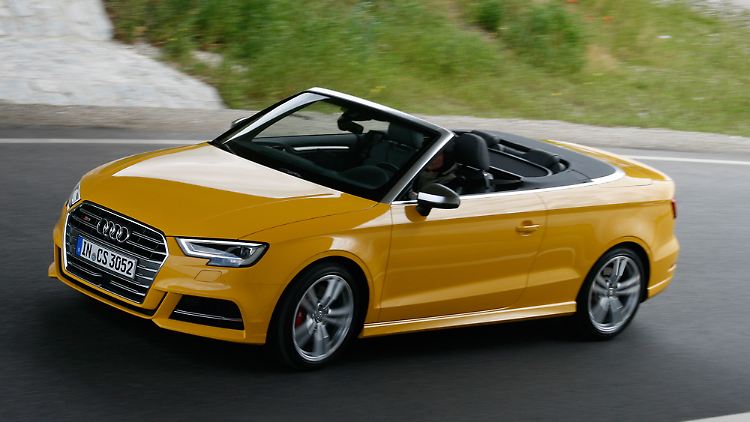 Die Sportliche Speerspitze der Baureihe ist der S3, hier in der Cabrio-Version.
