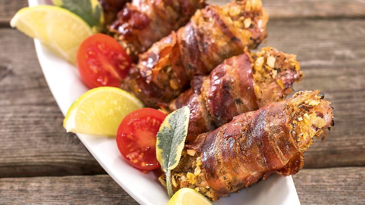 Golis Chickenwings verbergen unter dem Speckmantel steirische Kürbiskerne.