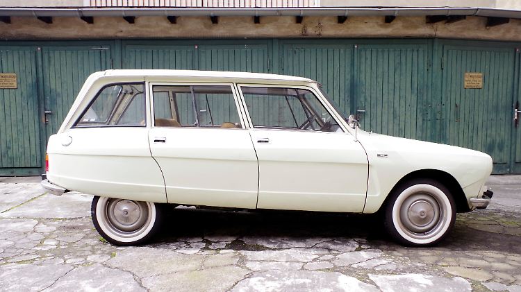 Für sein Alter fühlt sich der Citroën Ami Super Break sehr modern an.