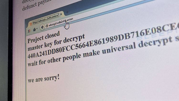Höfliche Hacker: Die Teslacrypt-Drahtzieher entschuldigen sich.