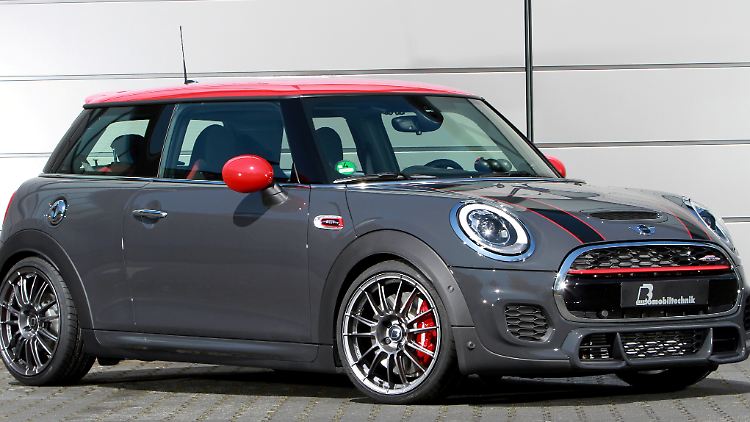 Tiefer, schneller, stärker: der MIni John Cooper Works in der Interpretation der Tuner von B&B.