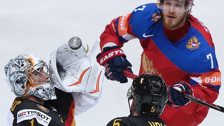Thomas Greiss zeigte gegen Russland Glanzparaden in Serie. Dennoch siegte der Gastgeber.