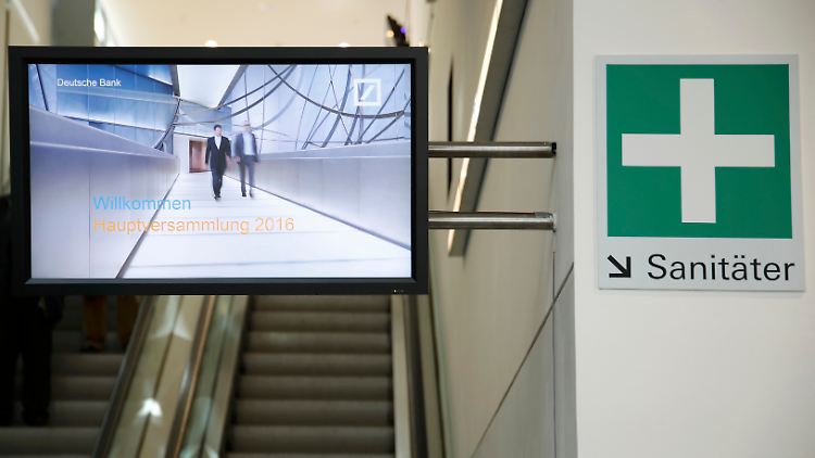 Bei der Hauptversammlung in Frankfurt
