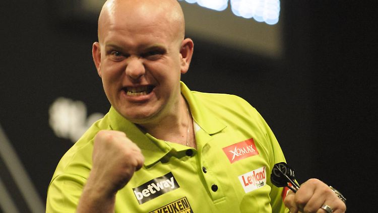 Michael van Gerwen reist als Nummer 1 der Welt nach Cardiff.