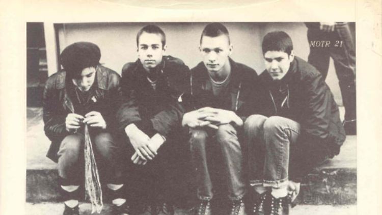 Cover des ersten Albums "Polly Wog Stew" der Beastie Boys aus dem Jahr 1981.