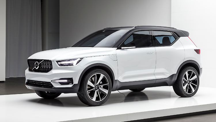 40.1 nennt Volvo seine Studie, die nah an einem künftigen XC40 ist.