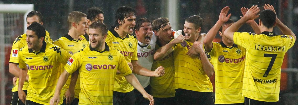 Auswärtssieg: In der vergangenen Woche gewannen die Dortmunder beim 1. FC Köln.