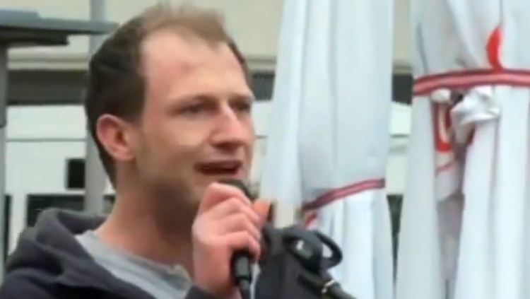 Mario Rönsch bei einem öffentlichen Auftritt im Jahr 2014.