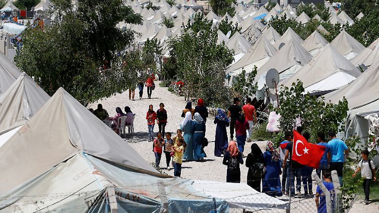 Flüchtlingscamp im türkischen Osmaniye.