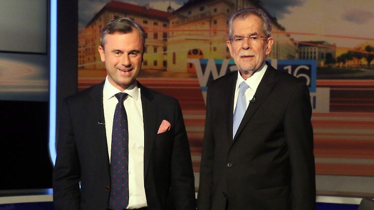 Hofer und Van der Bellen
