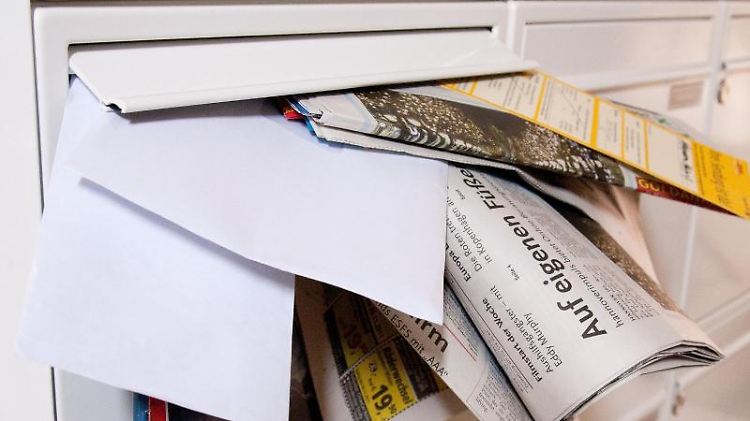 Wenn man verreist, sollte man die Post besser umleiten.
