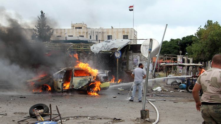 Bei diesem Anschlag in Tartus kamen allein mindestens 50 Menschen ums Leben.