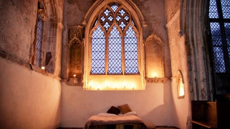 Richtig lauschig - und das nicht im Romantik-Hotel, sondern in einer Kirche. 