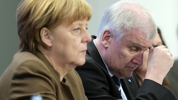 Verbindet zurzeit ein wenig schwesterliches Verhältnis: Kanzlerin und CDU-Chefin Merkel und CSU-Chef Seehofer.