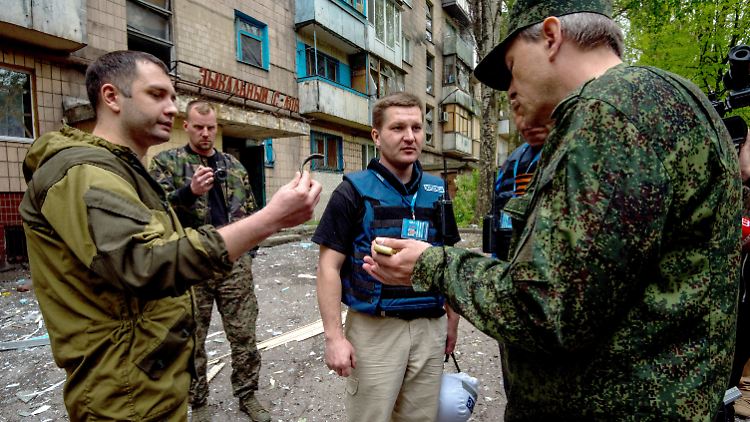 Haben seit zwei Jahren die Kontrolle über die Ostukraine: die prorussischen Separatisten.