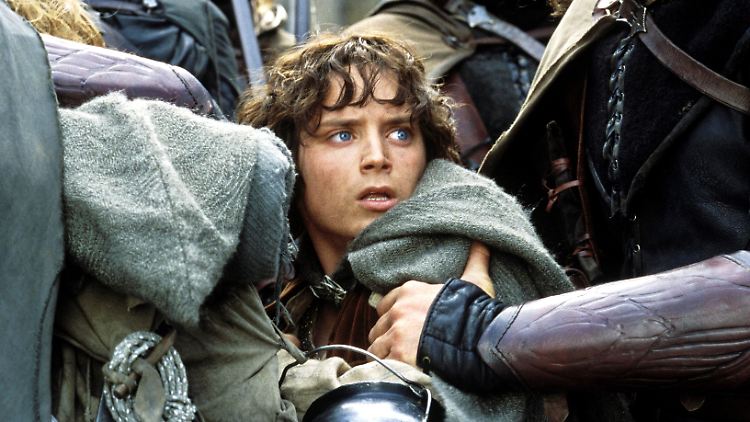 Hobbit in Bedrängnis: Elijah Wood in der "Herr der Ringe"-Verfilmung.