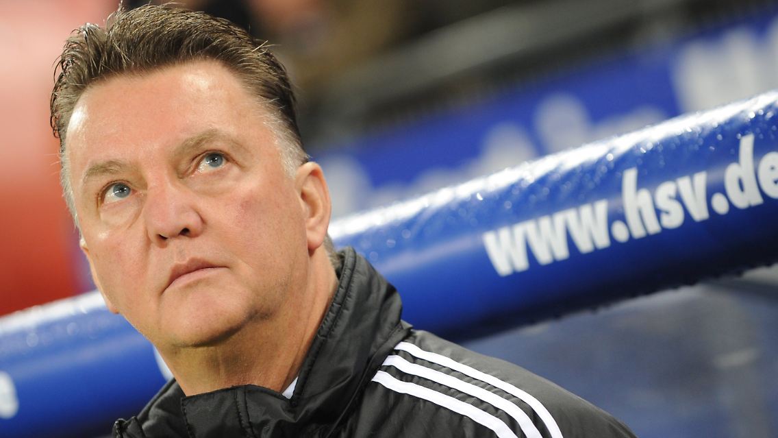 "Ich bin sehr zufrieden über diese Leidenschaft": Louis van Gaal.