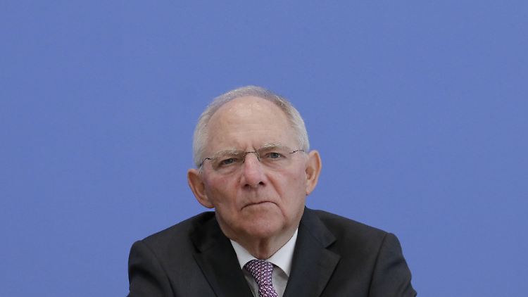 Bundesfinanzminister Wolfgang Schäuble.
