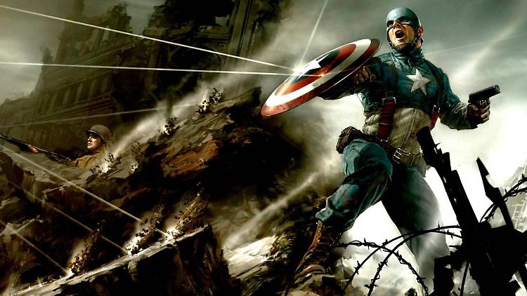 Schwul? Warum nicht: Captain America.