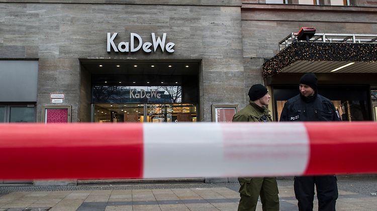 An dem Raubüberfall im Berliner Luxuskaufhaus waren mehrere. Einer muss nun ins Gefängnis.