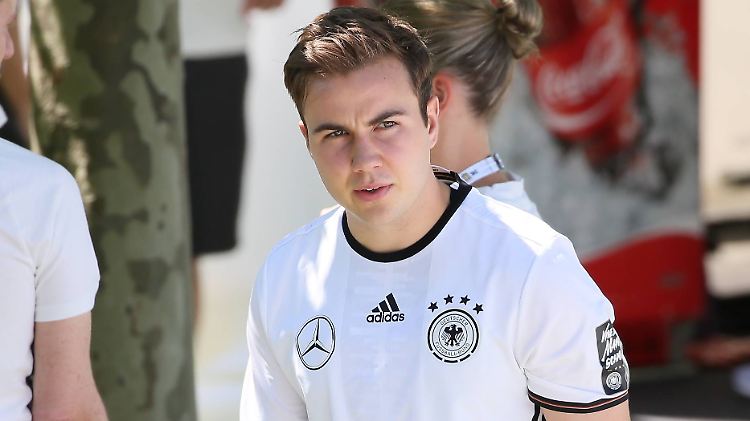 "Lieber Gott, ich möchte mir eine Minute Zeit nehmen": Mario Götze.
