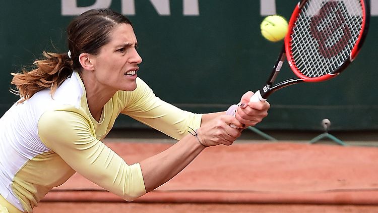 "Das Positive ist, dass ich mich als bessere Spielerin fühle als voriges Jahr": Andrea Petkovic.
