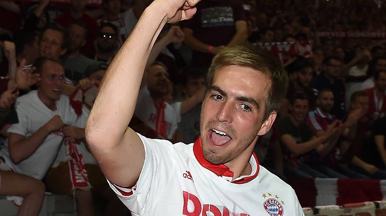 "Ich bin Fan, ich genieße es": Philipp Lahm.