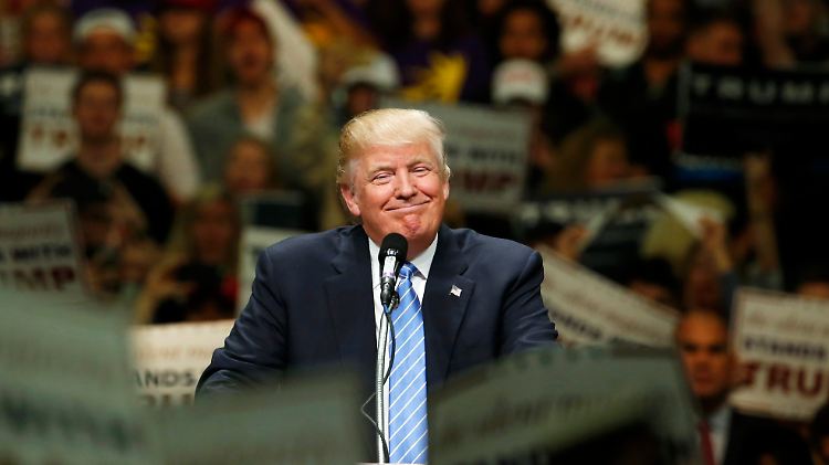 Wird voraussichtlich gegen Hilllary Clinton antreten: Donald Trump.