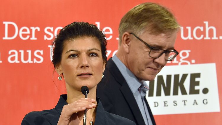 "Die Partei ist nicht saft- und kraftlos", kontern die beiden Fraktionsvorsitzenden der Linken Sahra Wagenknecht und Dietmar Bartsch.