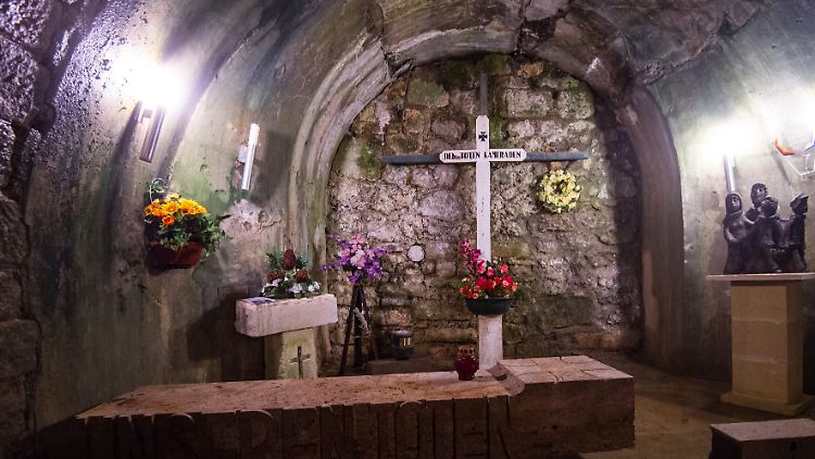 Deutscher Soldatenfriedhof in Douaumont: Hier wird der "Hölle von Verdun" gedacht.